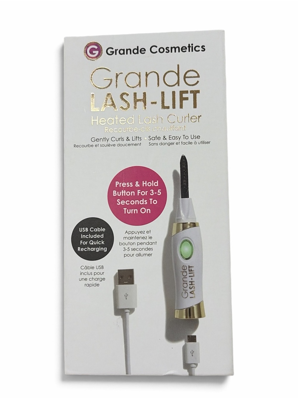 Grande Lash Lift Heated Lash Curler NIB